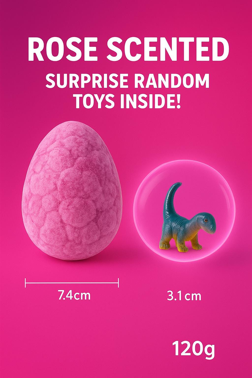 Oeuf Surprise Bain – Bombe de Bain Effervescente Dinosaure