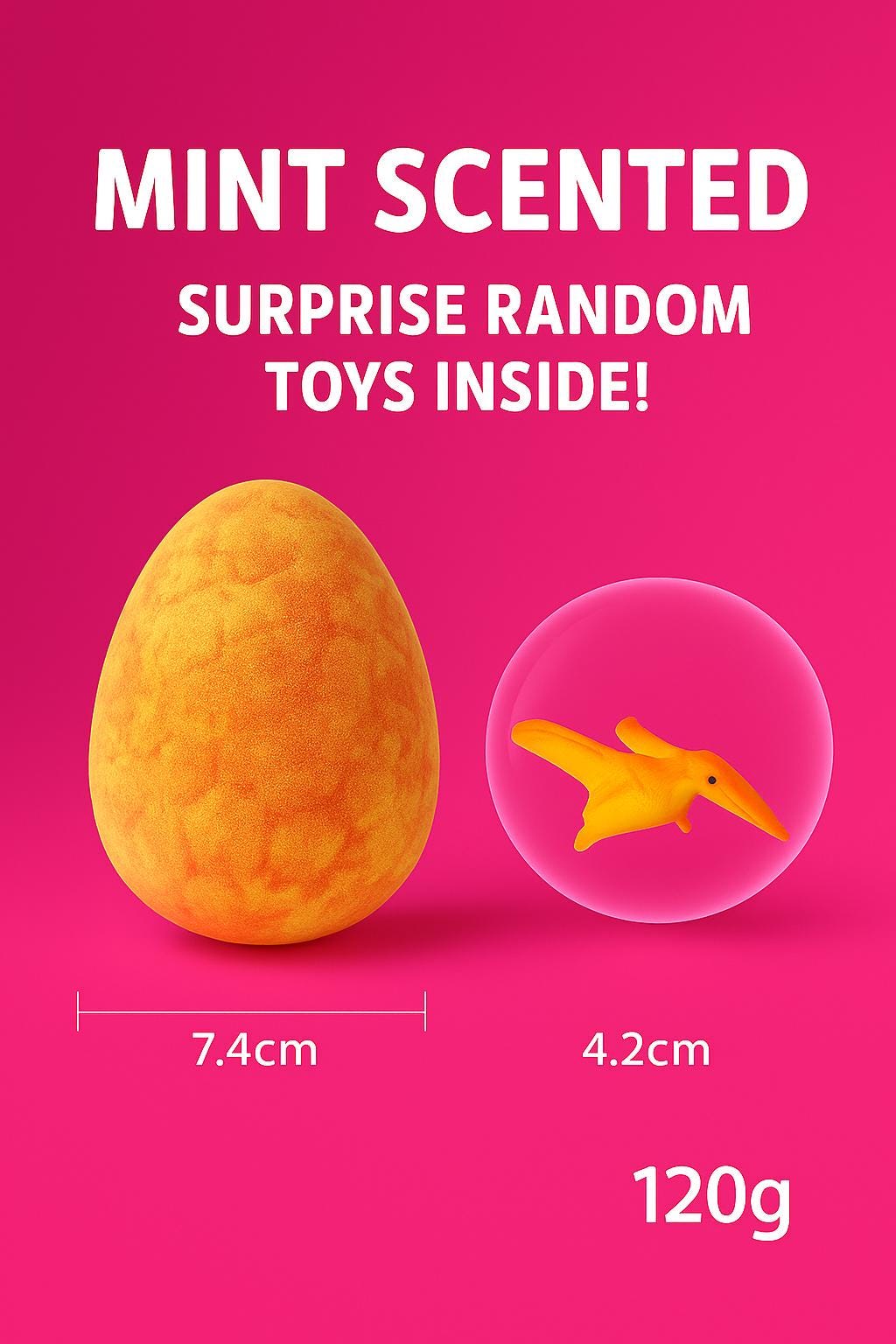 Oeuf Surprise Bain – Bombe de Bain Effervescente Dinosaure