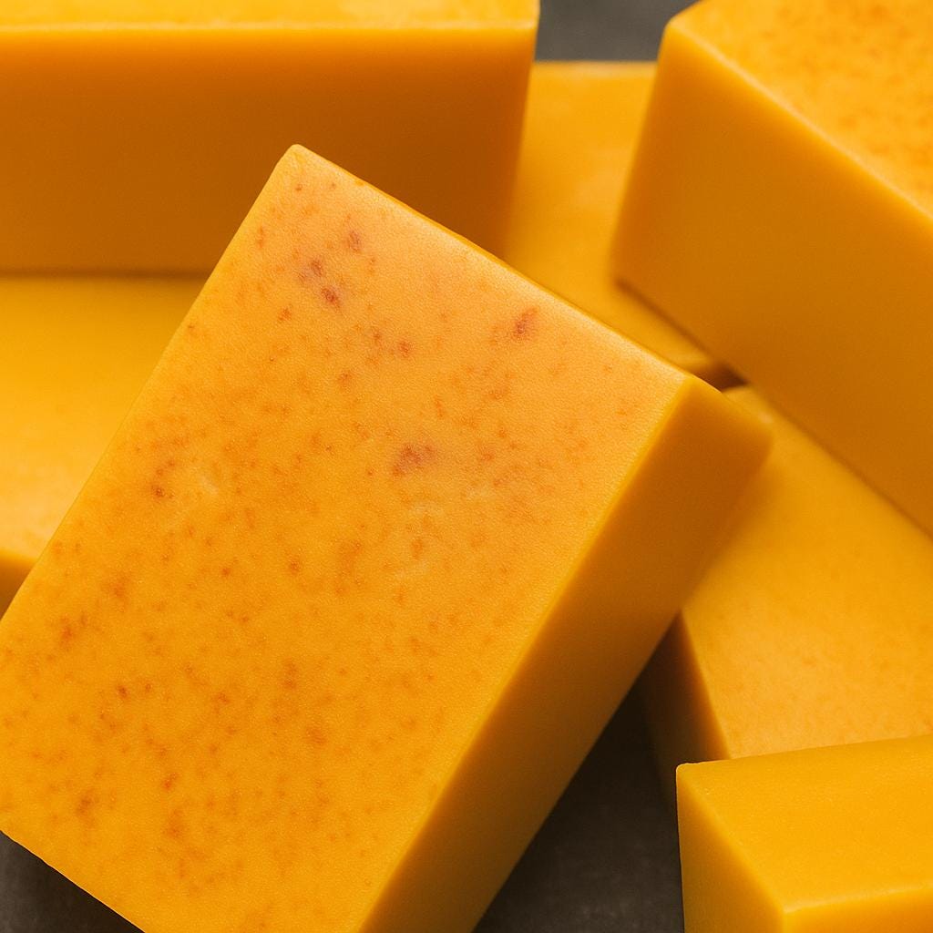 Savon Visage & Corps au Curcuma, Acide Kojique et Citron